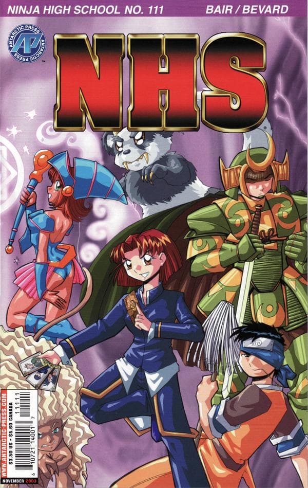 Ninja High School #111 cover