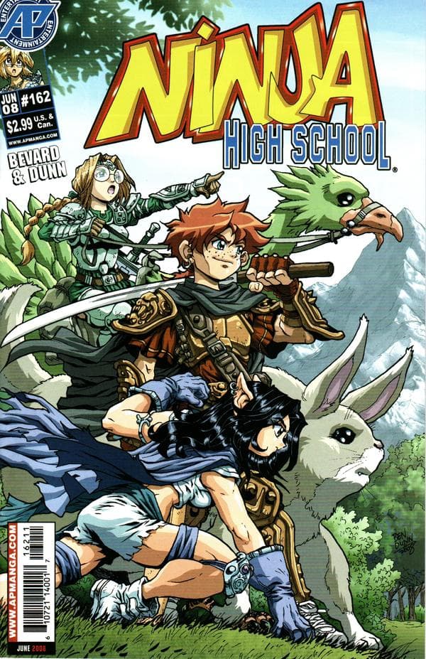 Ninja High School #162 cover