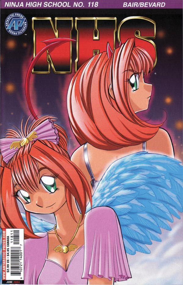 Ninja High School #118 cover