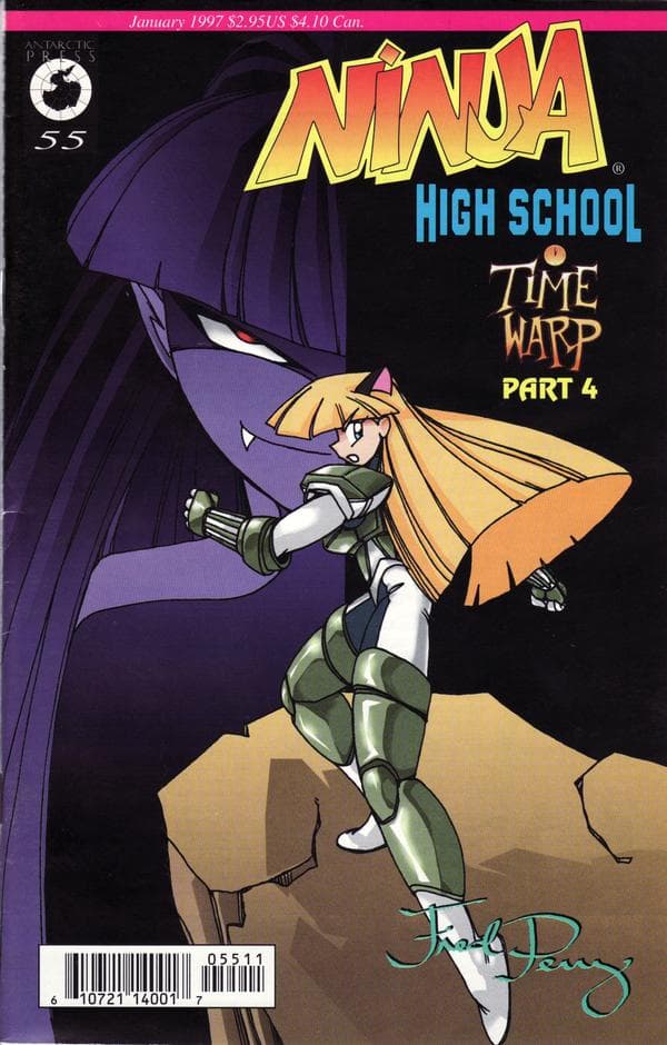 Ninja High School #55 cover