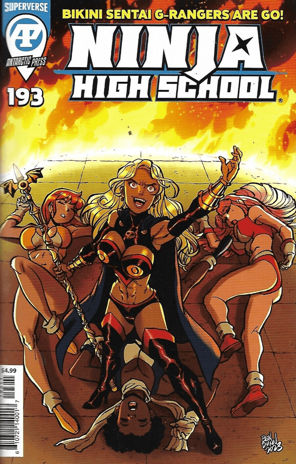 Ninja High School #193 cover