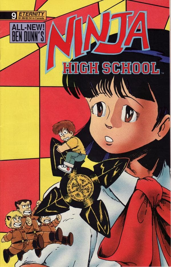 Ninja High School #9 cover