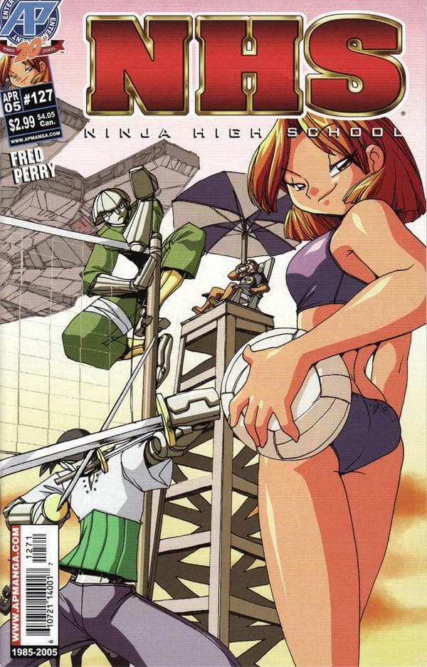 Ninja High School #127 cover