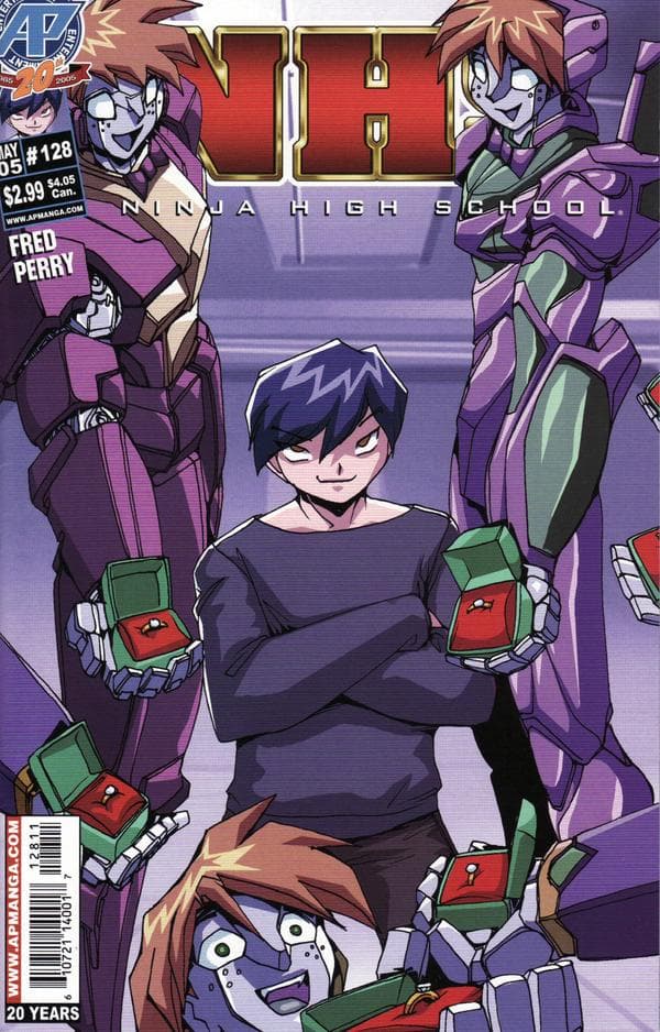 Ninja High School #128 cover