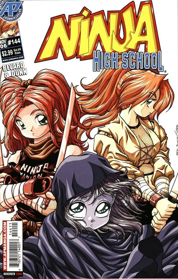 Ninja High School #144 cover