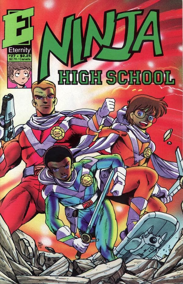 Ninja High School #27 cover