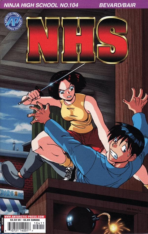 Ninja High School #104 cover