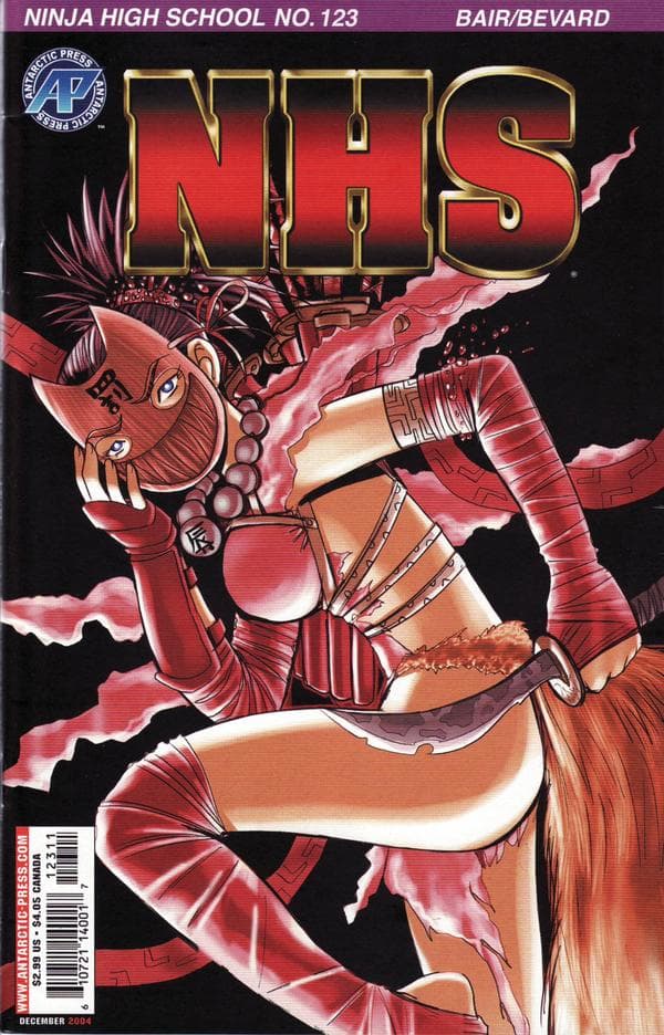 Ninja High School #123 cover