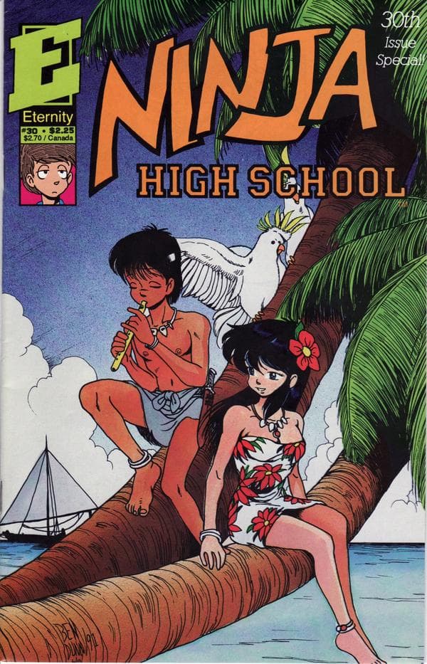 Ninja High School #30 cover