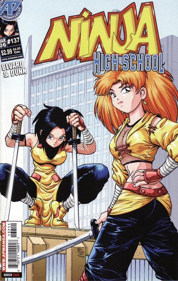 Ninja High School #137 cover