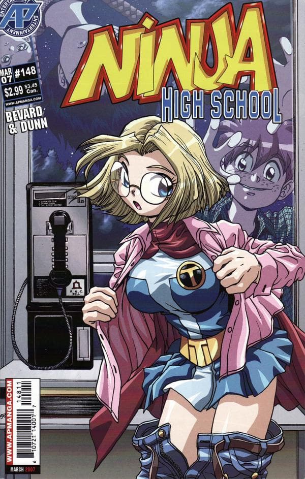 Ninja High School #148 cover