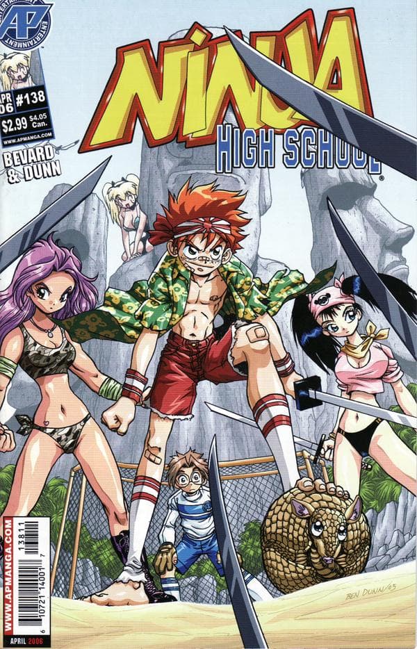 Ninja High School #138 cover