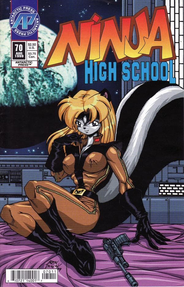 Ninja High School #70 cover