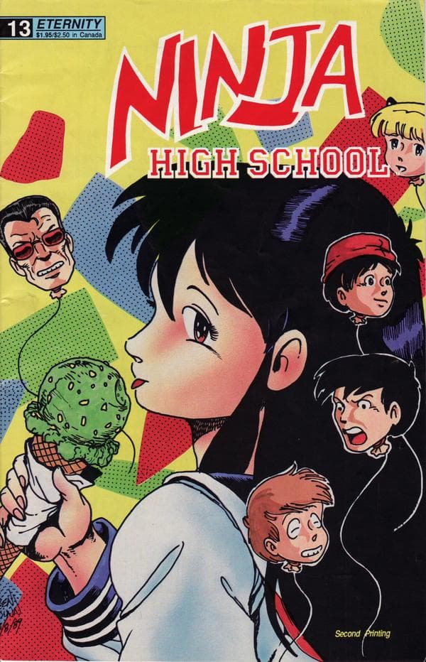 Ninja High School #13 cover