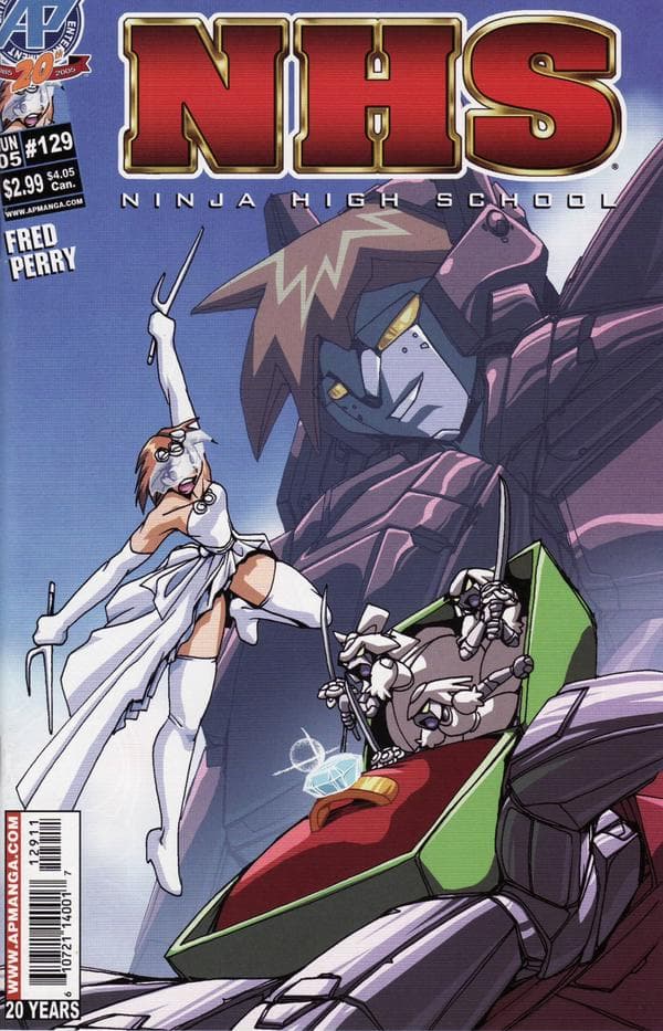 Ninja High School #129 cover