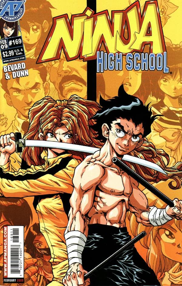 Ninja High School #169 cover