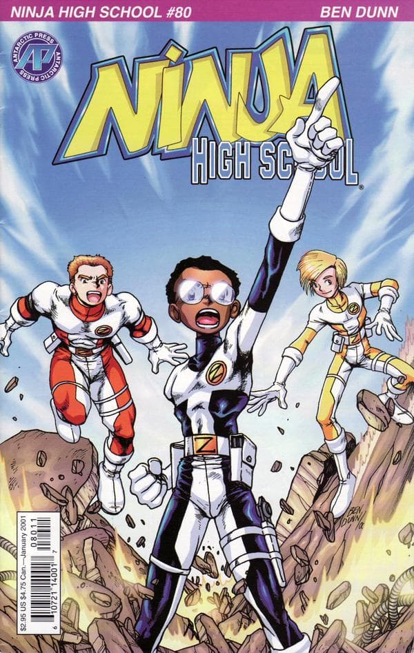 Ninja High School #80 cover