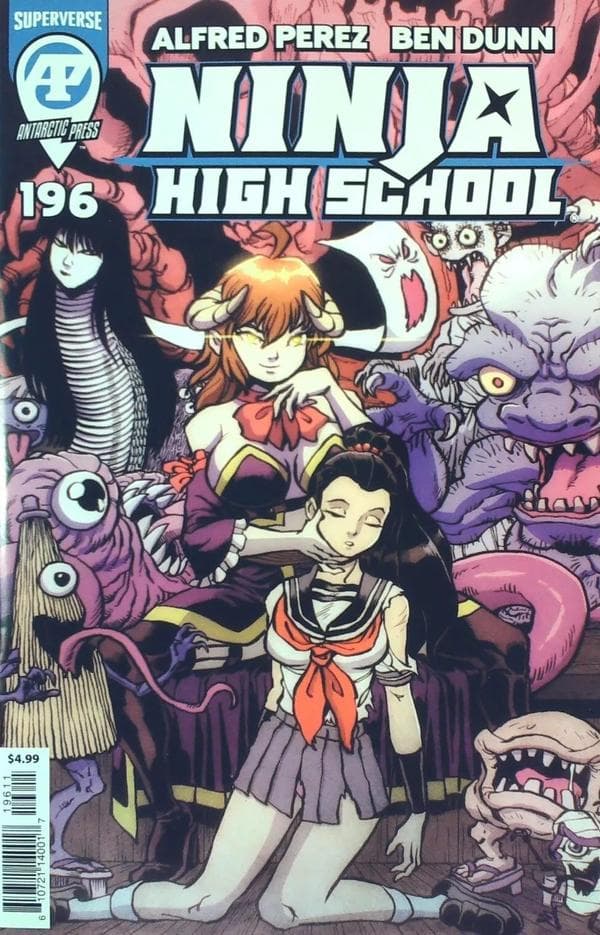 Ninja High School #196 cover