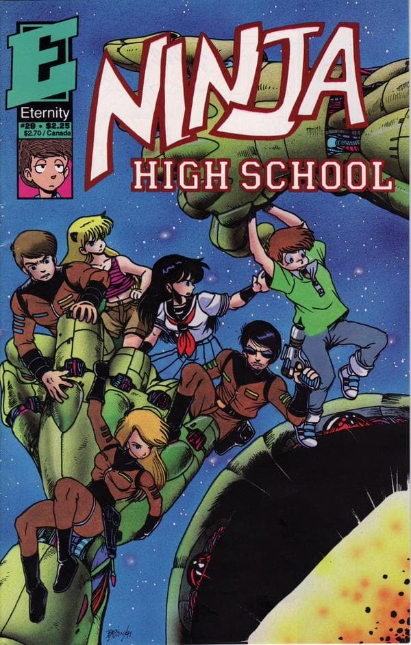 Ninja High School #29 cover