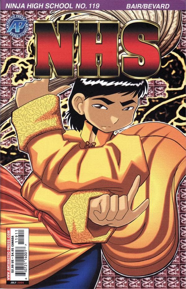 Ninja High School #119 cover