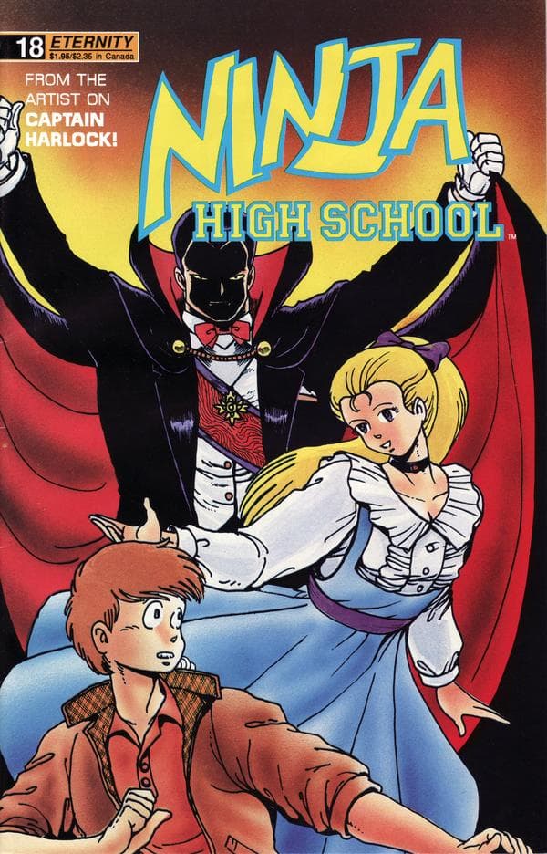 Ninja High School #18 cover