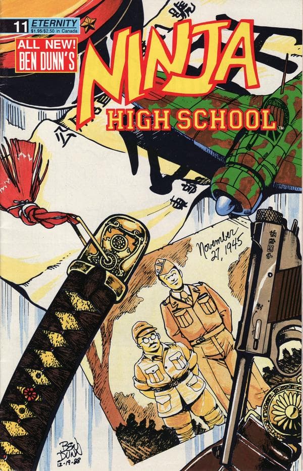 Ninja High School #11 cover
