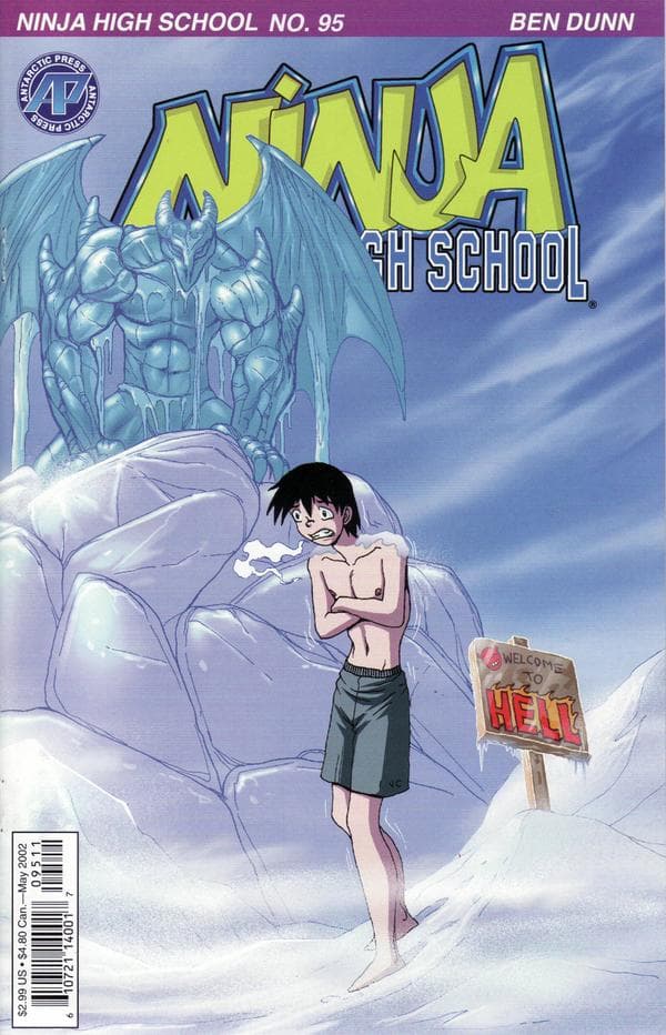 Ninja High School #95 cover