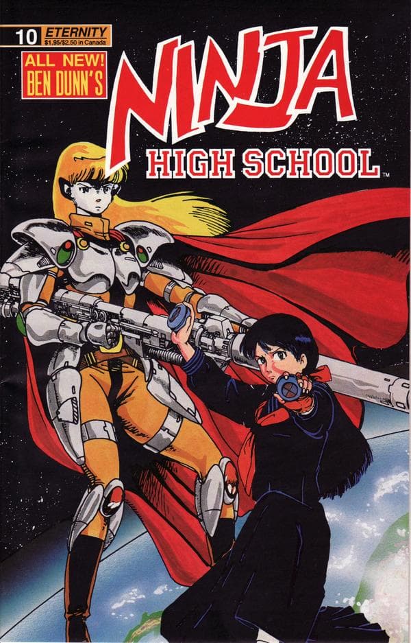 Ninja High School #10 cover