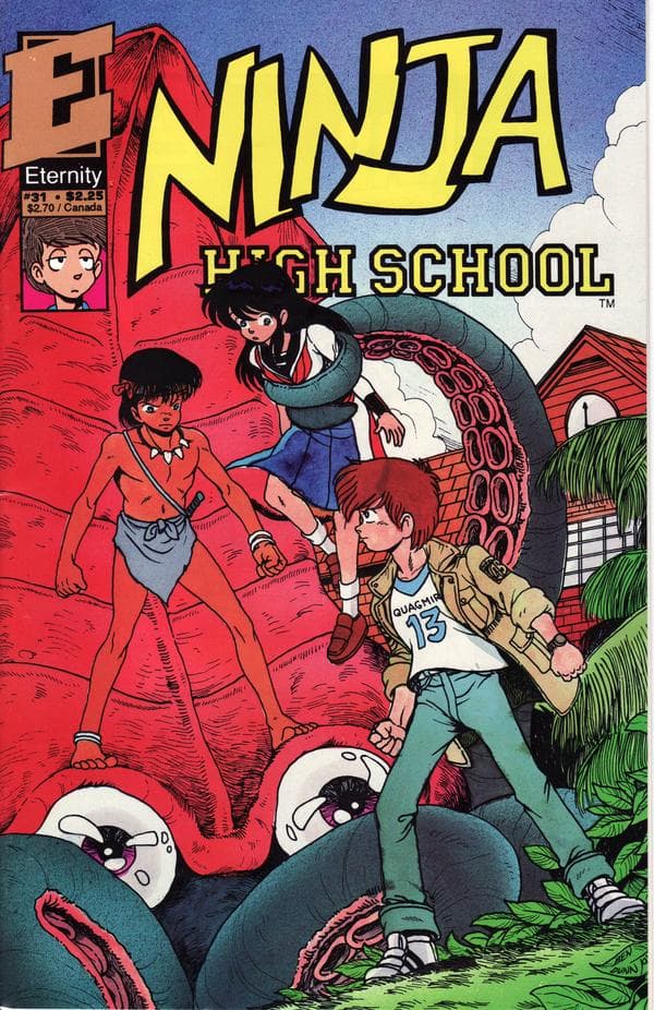 Ninja High School #31 cover