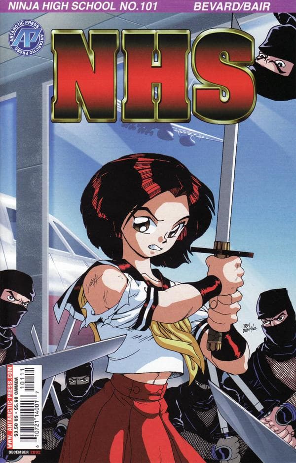 Ninja High School #101 cover
