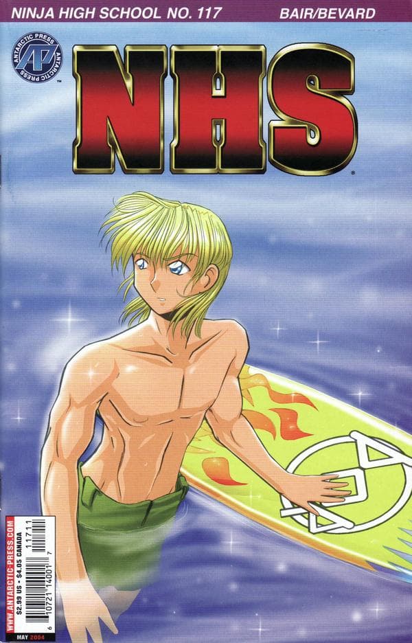 Ninja High School #117 cover