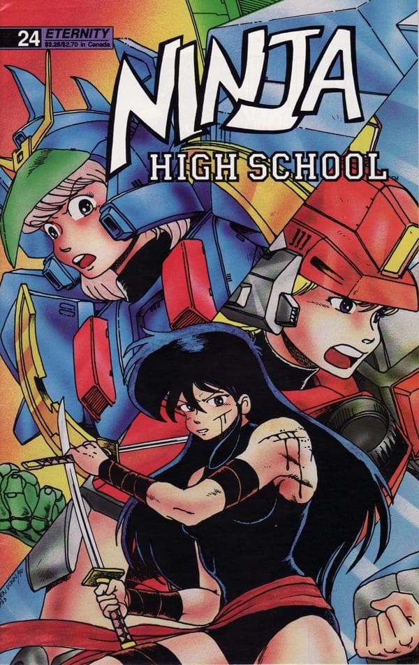 Ninja High School #24 cover