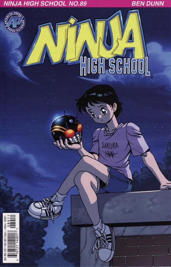Ninja High School #89 cover
