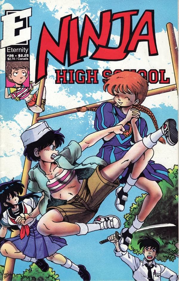 Ninja High School #26 cover
