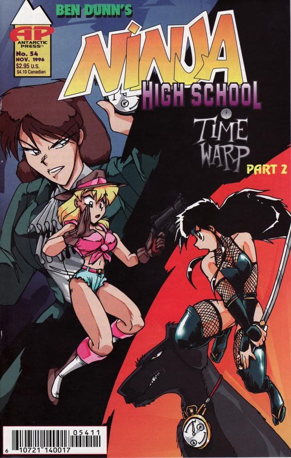 Ninja High School #54 cover