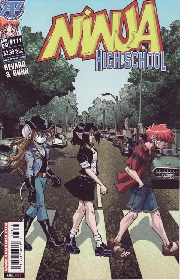 Ninja High School #171 cover