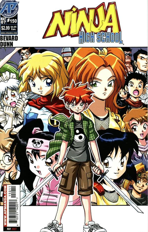 Ninja High School #150 cover