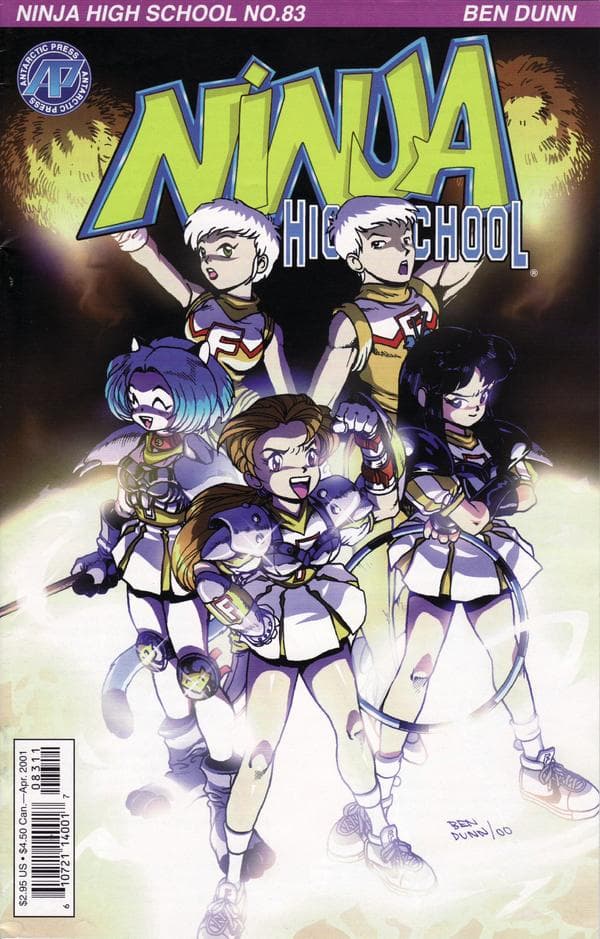 Ninja High School #83 cover