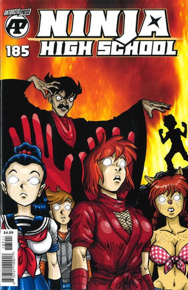 Ninja High School #185 cover