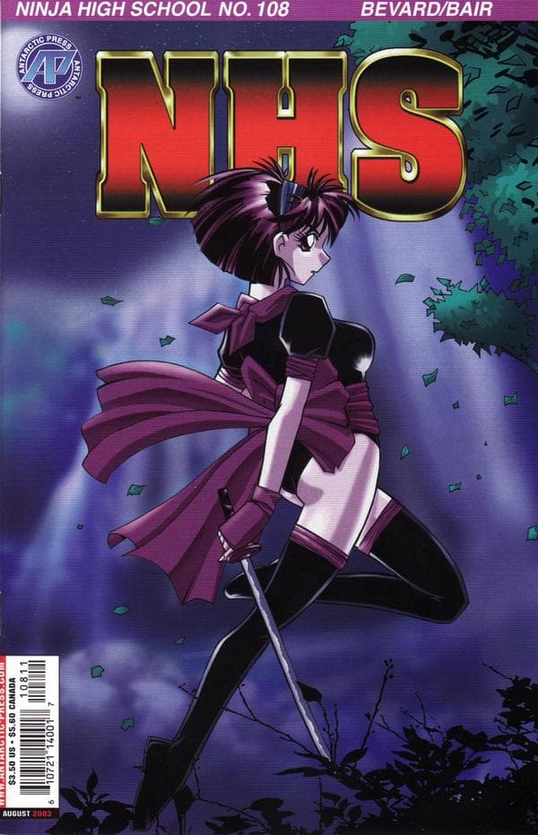 Ninja High School #108 cover