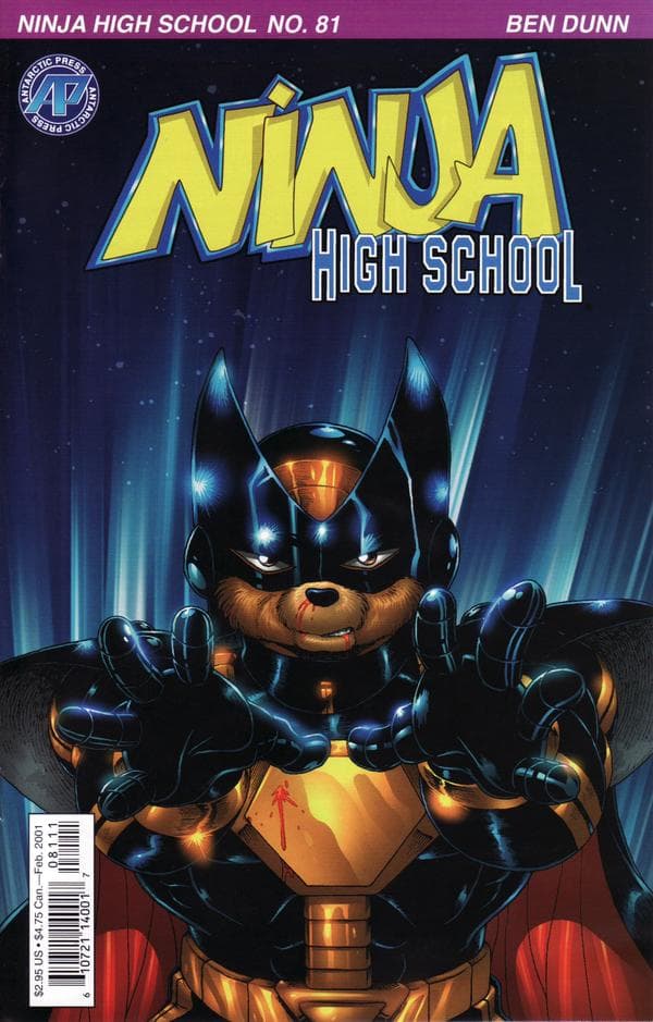Ninja High School #81 cover