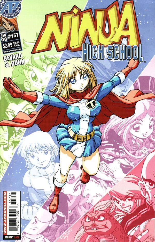 Ninja High School #157 cover