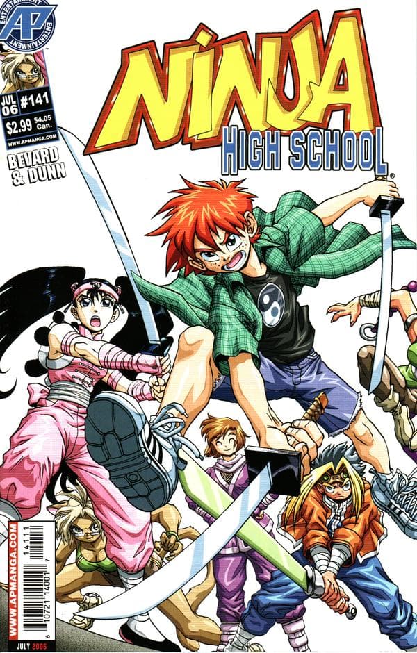 Ninja High School #141 cover
