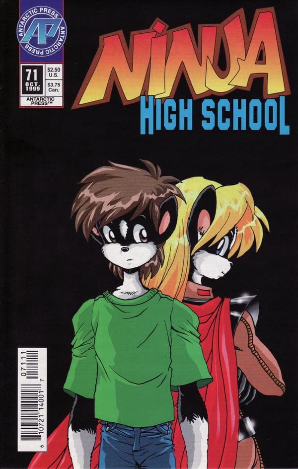 Ninja High School #71 cover