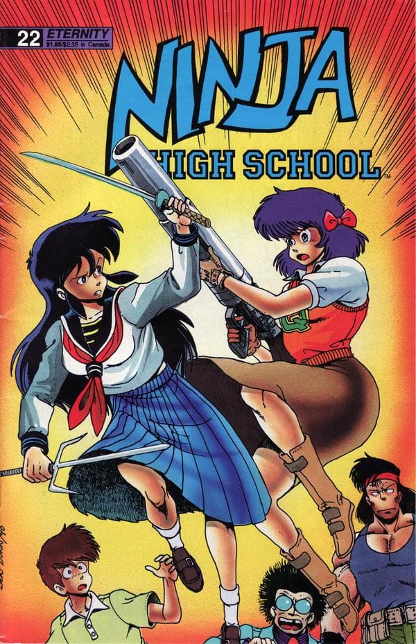 Ninja High School #22 cover