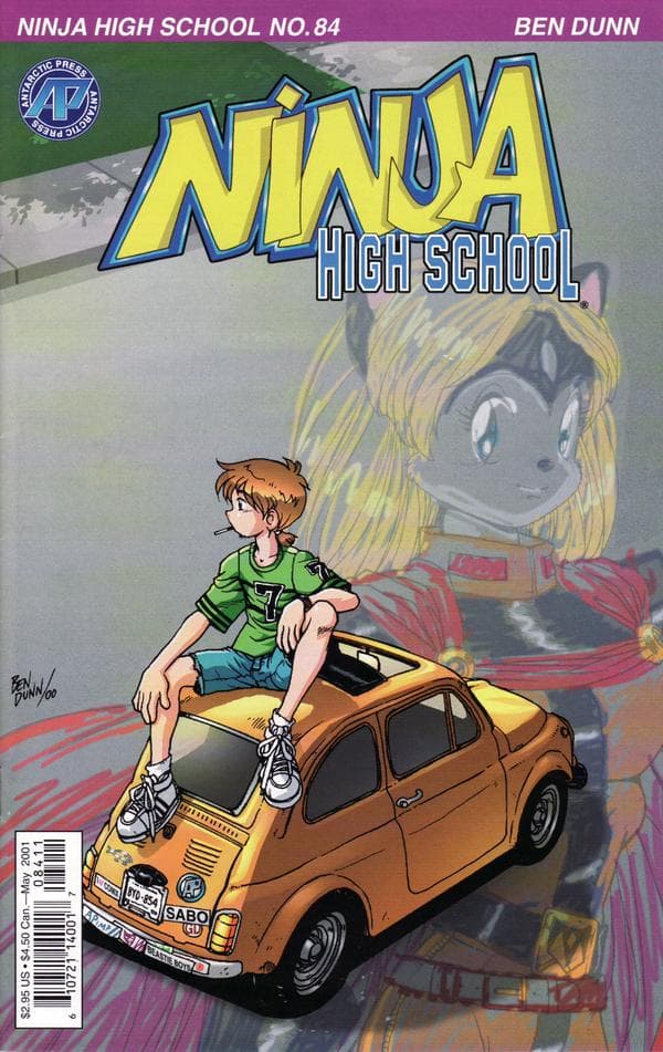 Ninja High School #84 cover