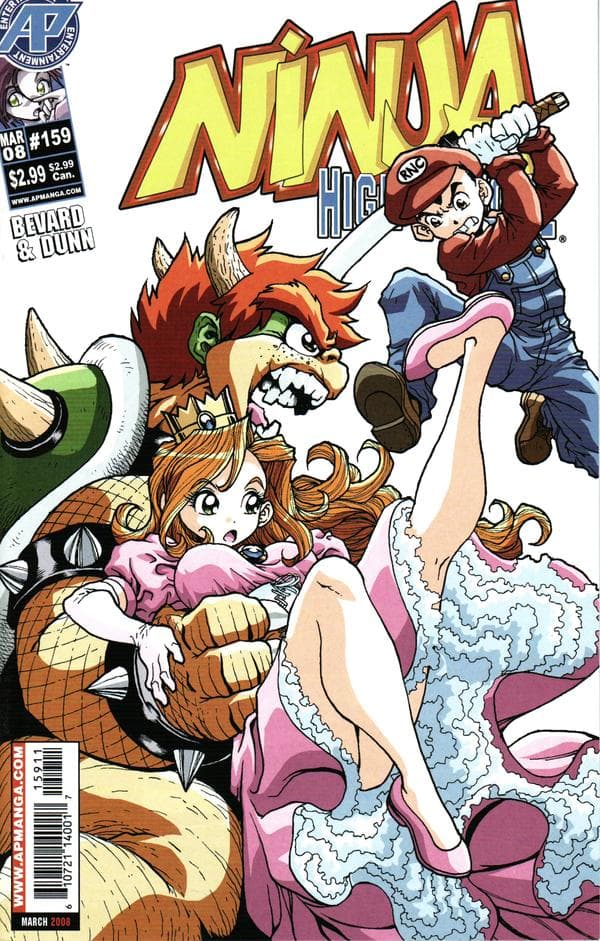 Ninja High School #159 cover