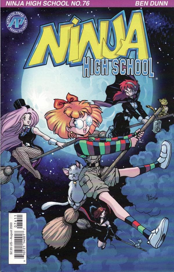 Ninja High School #76 cover