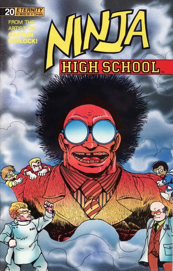 Ninja High School #20 cover