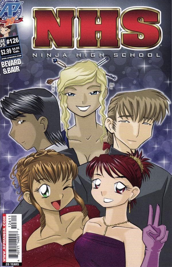 Ninja High School #126 cover